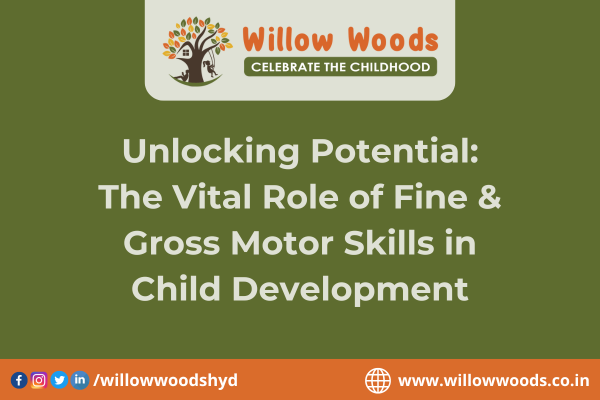 Unlocking Potential: The Vital Role of Fine & Gross Motor Skills in Child Development